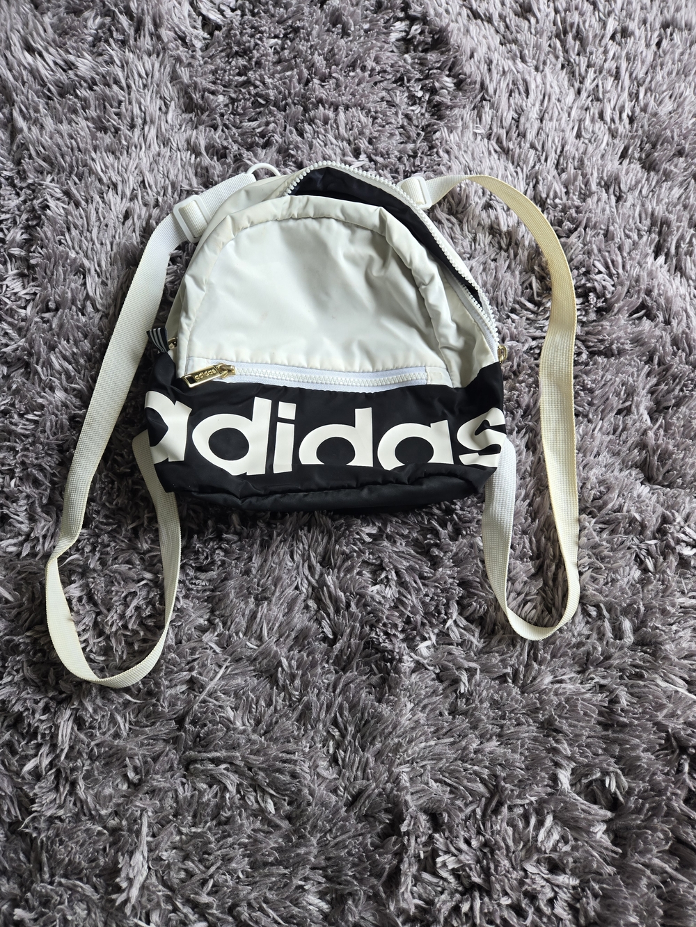 Adidas Women's Mini Backpack - Black & White